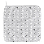 Doodle Bull Terrier Pattern Print Hand Towel