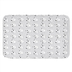 Doodle Bull Terrier Pattern Print Indoor Door Mat
