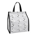 Doodle Bull Terrier Pattern Print Insulated Lunch Tote