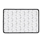 Doodle Bull Terrier Pattern Print Kitchen Mat
