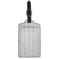 Doodle Bull Terrier Pattern Print Luggage Tag
