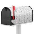Doodle Bull Terrier Pattern Print Mailbox Cover