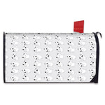 Doodle Bull Terrier Pattern Print Mailbox Cover