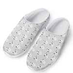 Doodle Bull Terrier Pattern Print Mesh Casual Shoes
