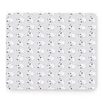 Doodle Bull Terrier Pattern Print Mouse Pad