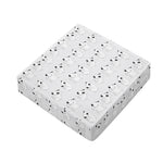Doodle Bull Terrier Pattern Print Outdoor Seat Cushion Cover