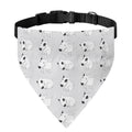 Doodle Bull Terrier Pattern Print Over The Collar Dog Bandana