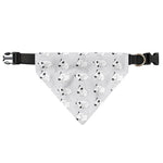 Doodle Bull Terrier Pattern Print Over The Collar Dog Bandana