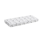 Doodle Bull Terrier Pattern Print Piano Keyboard Cover