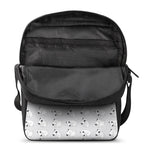 Doodle Bull Terrier Pattern Print Rectangular Crossbody Bag