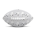 Doodle Bull Terrier Pattern Print Rugby Ball