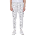 Doodle Bull Terrier Pattern Print Joggers