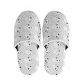 Doodle Bull Terrier Pattern Print Slippers