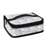 Doodle Bull Terrier Pattern Print Small Lunch Bag