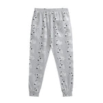 Doodle Bull Terrier Pattern Print Sweatpants