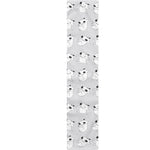 Doodle Bull Terrier Pattern Print Table Runner