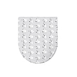 Doodle Bull Terrier Pattern Print Toilet Lid Cover