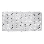 Doodle Bull Terrier Pattern Print Towel