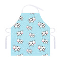 Doodle Cow Pattern Print Adjustable Apron