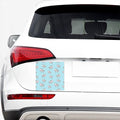 Doodle Cow Pattern Print Car Sticker