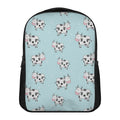 Doodle Cow Pattern Print Casual Backpack