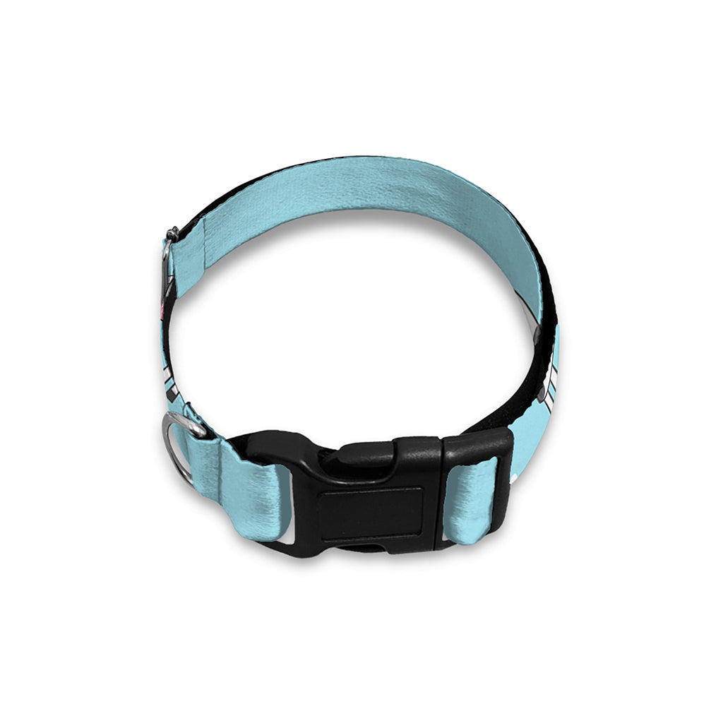 Doodle Cow Pattern Print Dog Collar