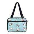 Doodle Cow Pattern Print Double Strap Bible Bag