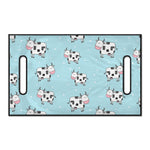 Doodle Cow Pattern Print Golf Cart Seat Cover