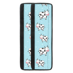 Doodle Cow Pattern Print Refrigerator Handle Covers