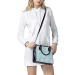 Doodle Cow Pattern Print Shoulder Handbag