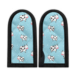 Doodle Cow Pattern Print Skillet Handle Cover