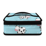 Doodle Cow Pattern Print Small Lunch Bag