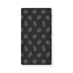 Doodle Crown Pattern Print Baby Crib Sheet