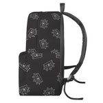 Doodle Crown Pattern Print Backpack