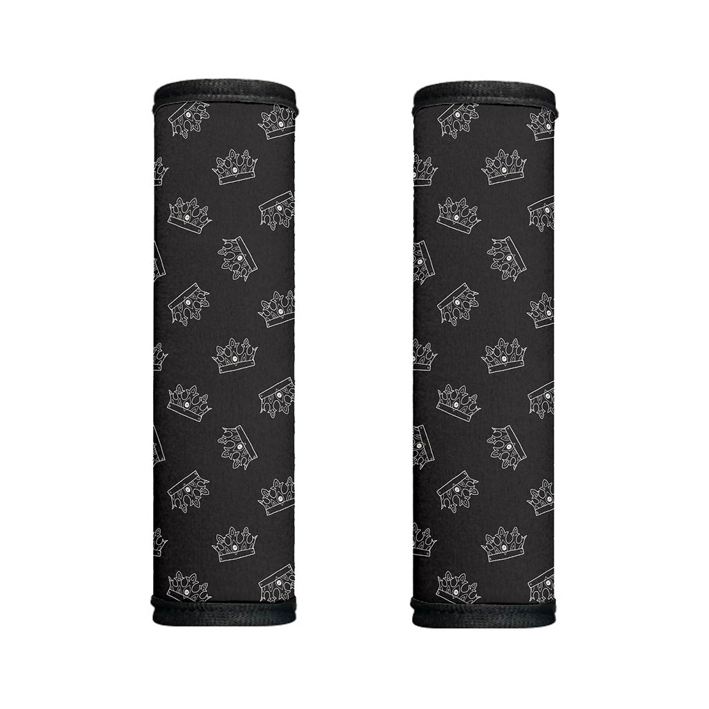 Doodle Crown Pattern Print Handle Covers