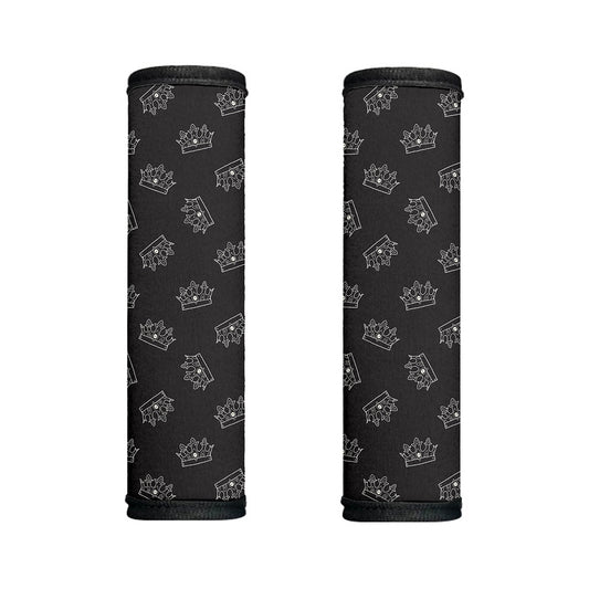 Doodle Crown Pattern Print Handle Covers