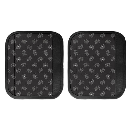 Doodle Crown Pattern Print Handle Covers