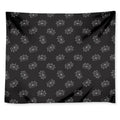 Doodle Crown Pattern Print Tapestry