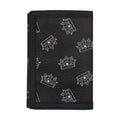 Doodle Crown Pattern Print Trifold Wallet