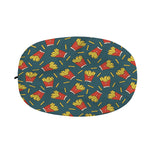 Doodle French Fries Pattern Print Car Side Mirror Covers