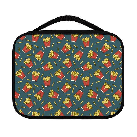 Doodle French Fries Pattern Print Classic Bible Case