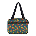 Doodle French Fries Pattern Print Double Strap Bible Bag