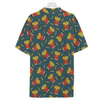 Doodle French Fries Pattern Print Hawaiian Shirt