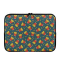 Doodle French Fries Pattern Print Laptop Sleeve
