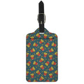 Doodle French Fries Pattern Print Luggage Tag
