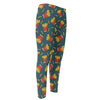 Doodle French Fries Pattern Print Men's Compression Pants