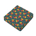 Doodle French Fries Pattern Print Outdoor Seat Cushion Cover