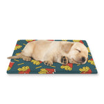Doodle French Fries Pattern Print Pet Cooling Mat Cover