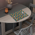 Doodle French Fries Pattern Print Placemat