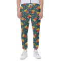 Doodle French Fries Pattern Print Joggers